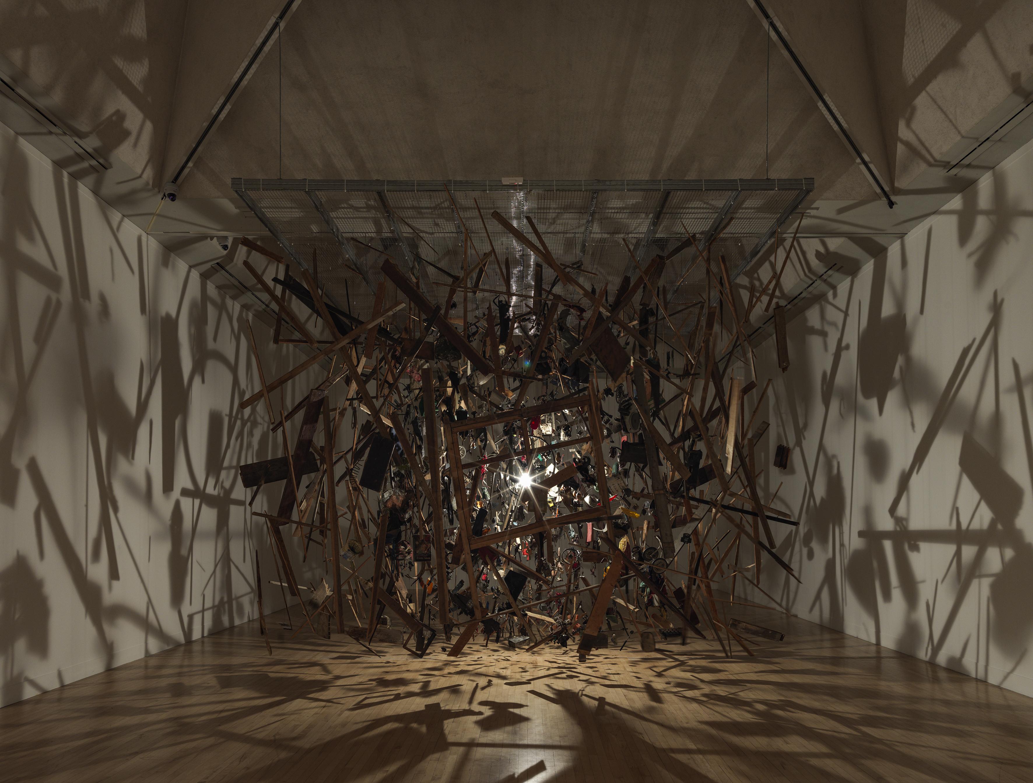 Cornelia Parker. Cold Dark Matter_ An Exploded View.1991.jpg